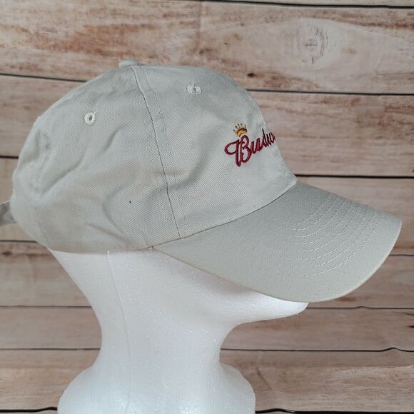 Budweiser Beer Adjustable Strap Red‎ Baseball Cap Hat - Picture 6 of 8